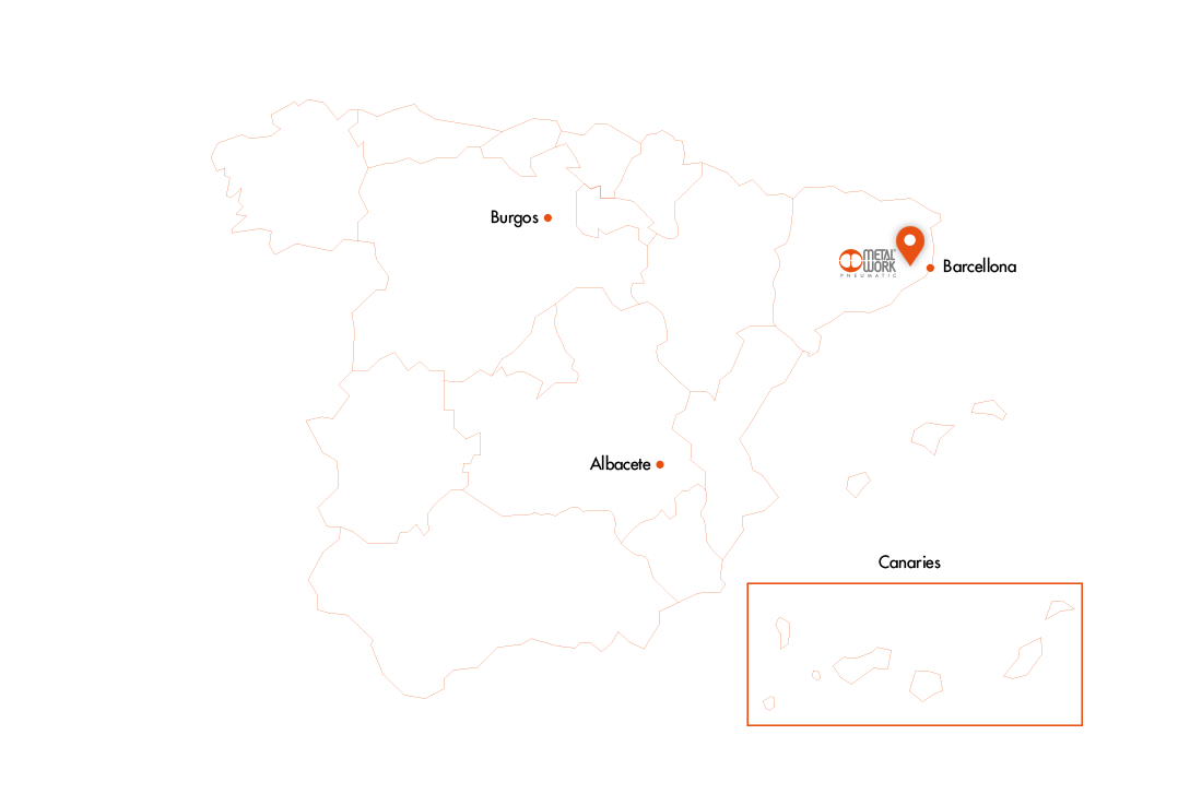 Spagna Map