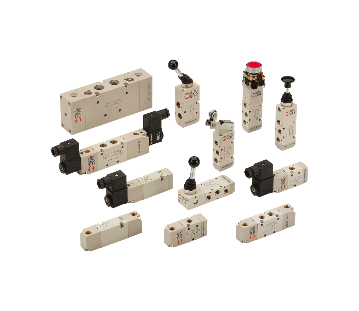 Электропневматический распределитель для систем пневматики (3/2, 5/2,5/ ...