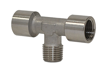 Raccordi standard in acciaio inossidabile AISI 316, filetti da 1/8” a 1/2”