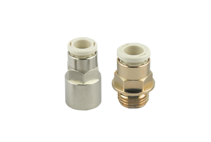 Serie F-E Plus: M5 - 1/8 - 1/4 - 3/8 - 1/2 e F-NSF Plus: 1/8 - 1/4