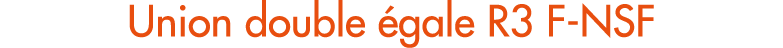 Union double gale R3 F NSF
