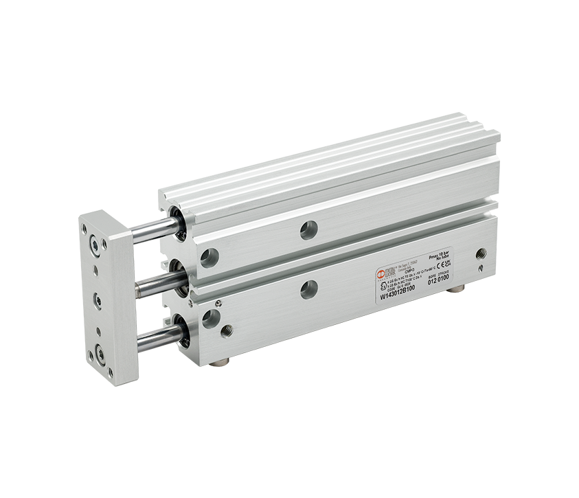 Compact guided cilinderserie Multifix Ø12