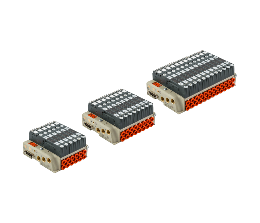 Uitbreiding van de serie: EB 80 BOXI 6-8-12 ventiel versies