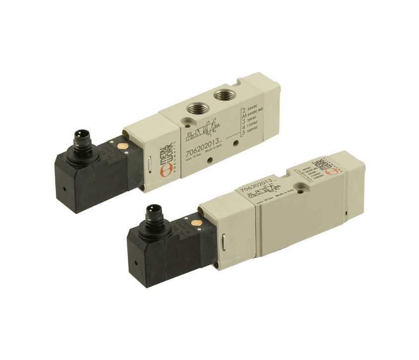 Válvulas Serie Mach 16 y Mach 18 con conector M8